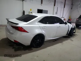2019 Lexus IS with VIN JTHBA1D20K5087572, listed as a Copart auction lot 84193134 with 70,777 mi miles and Salvage Title. Bid and sale history available at carsss.com. Image 3.