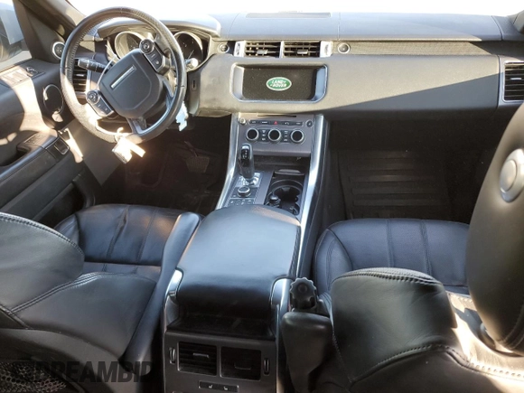 2017 Land Rover Range Rover Sport HSE with VIN SALWR2FK5HA674499, listed as a Copart auction lot 43398795 with 119,518 mi miles and Salvage Title. Bid and sale history available at carsss.com. Image 8.