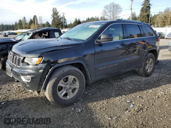 2017 Jeep Grand Cherokee Laredo with VIN 1C4RJEAG0HC902946, listed as a Copart auction lot 48580144 with 119,572 mi miles and Clean Title. Bid and sale history available at carsss.com. Image 1.