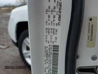 2014 Jeep Compass Sport with VIN 1C4NJDBB9ED641754, listed as a Copart auction lot 52806165 with 76,100 mi miles and Clean Title. Bid and sale history available at carsss.com. Image 13.