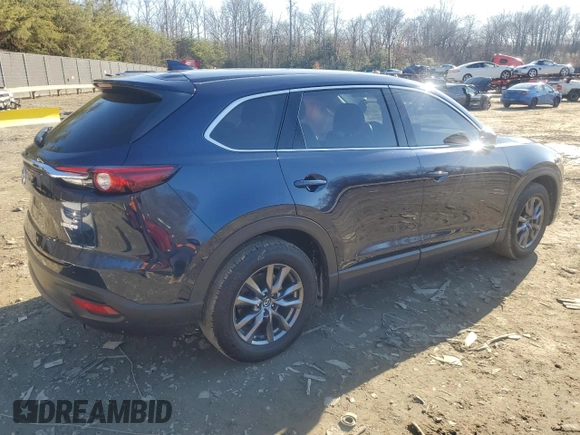 2020 Mazda CX-9 Touring with VIN JM3TCBCY9L0408512, listed as a Copart auction lot 87355134 with 41,618 mi miles and Salvage Title. Bid and sale history available at carsss.com. Image 3.