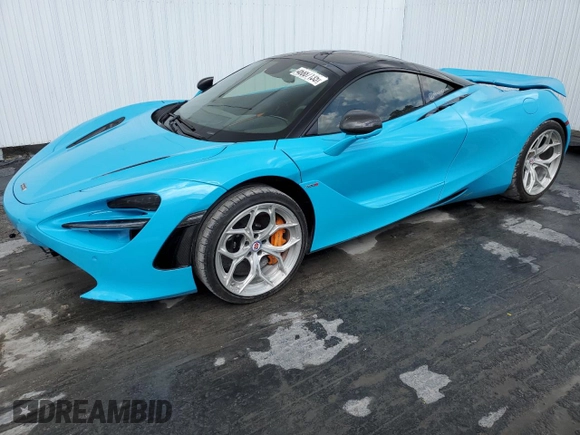 2018 McLaren 720S z VIN SBM14DCA4JW001419, wystawiony jako Copart lot #46887135 z przebiegiem 45 076 mil mil oraz Szkody całkowita. Historia ofert i sprzedaży dostępna na DreamBid. Obrazek 1.