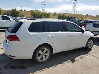 2015 Volkswagen Golf SportWagen TDI SE with VIN 3VWCA7AU9FM512671, listed as a Copart auction lot 72091414 with 105,163 mi miles and Salvage Title. Bid and sale history available at carsss.com. Image 3.