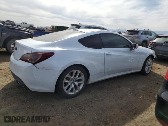 2016 Hyundai Genesis Coupe 3.8L Base z VIN KMHHT6KJ2GU134929, wystawiony jako Copart lot #48465825 z przebiegiem 125 191 mil mil oraz Nie do naprawy • Non repairable. Historia ofert i sprzedaży dostępna na DreamBid. Obrazek 3.