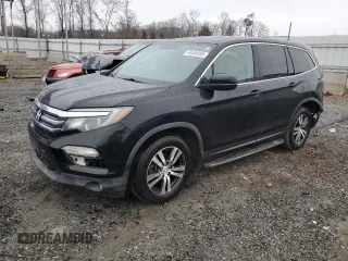 2016 Honda Pilot EX-L z VIN 5FNYF5H52GB059691, wystawiony jako Copart lot #44494265 z przebiegiem 247 510 mil mil oraz Szkoda całkowita • Salvage title. Historia ofert i sprzedaży dostępna na DreamBid. Obrazek 1.