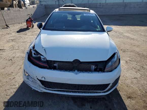 2015 Volkswagen Golf GTI SE with VIN 3VW5T7AU7FM075238, listed as a Copart auction lot 72474744 with 171,067 mi miles and Salvage Title. Bid and sale history available at carsss.com. Image 5.