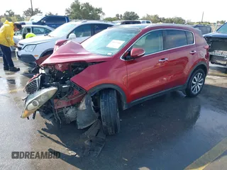 2017 Kia Sportage EX with VIN KNDPN3AC1H7265751, listed as a IAAI auction lot 40737806 with 125,863 mi miles. Bid and sale history available at carsss.com. Image 17.