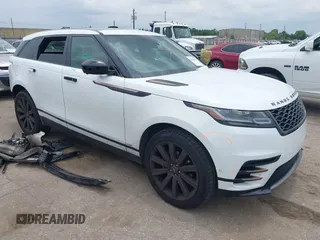 2018 Land Rover Range Rover Velar R-Dynamic HSE with VIN SALYM2RX4JA747575, listed as a IAAI auction lot 42432455 with 83,499 mi miles and . Bid and sale history available at DreamBid. Image 1.