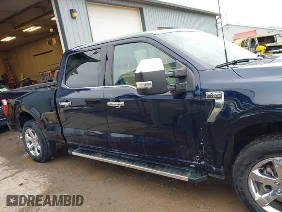 2023 Ford F-150 XL with VIN 1FTFW1E85PFA06249, listed as a IAAI auction lot 41675519 with 40,808 mi miles. Bid and sale history available at carsss.com. Image 13.