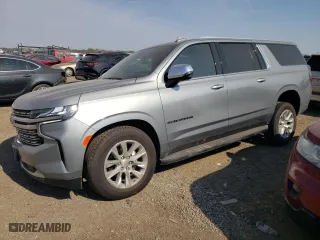 2024 Chevrolet Suburban Premier with VIN 1GNSKFKD4RR245602, listed as a Copart auction lot 74384904 with 3,829 mi miles and Salvage Title. Bid and sale history available at carsss.com. Image 1.