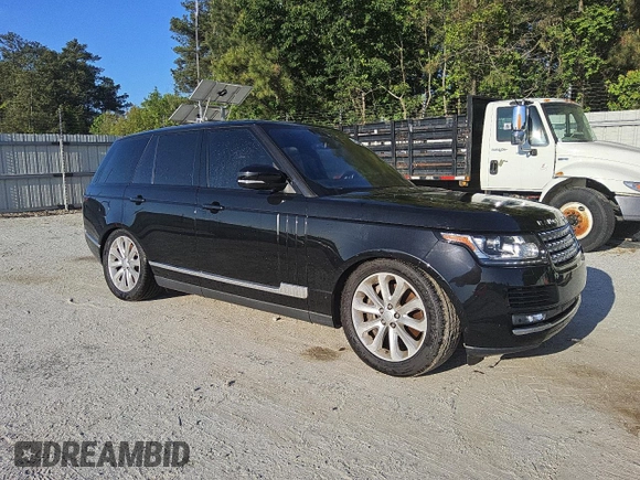 2017 Land Rover Range Rover HSE with VIN SALGS2FV4HA341200, listed as a Copart auction lot 52712095 with 117,824 mi miles and Clean title. Bid and sale history available at DreamBid. Image 4.