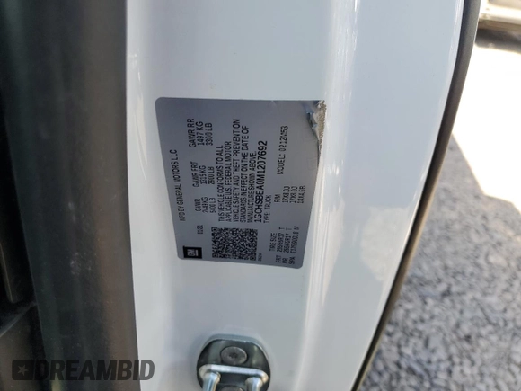 2021 Chevrolet Colorado 2WD Work Truck with VIN 1GCHSBEA0M1207692, listed as a Copart auction lot 71365804 with 64,382 mi miles and Salvage title. Bid and sale history available at DreamBid. Image 14.
