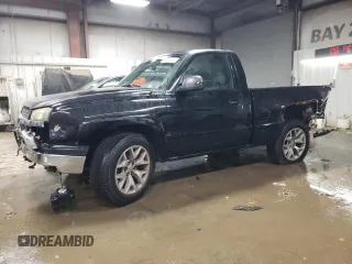 2003 Chevrolet Silverado 1500 LS with VIN 1GCEK14T93Z187281, listed as a Copart auction lot 84261304 with 176,871 mi miles and Salvage Title. Bid and sale history available at DreamBid. Image 1.