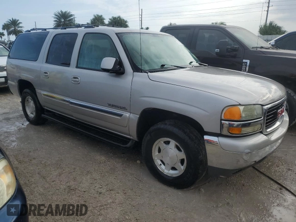 2004 GMC Yukon XL SLT with VIN 1GKEC16Z64J201494, listed as a Copart auction lot 75116274 with 201,386 mi miles and Salvage Title. Bid and sale history available at carsss.com. Image 4.