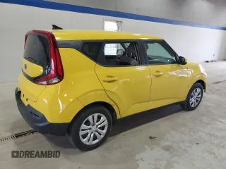 2020 Kia Soul LX with VIN KNDJ23AU7L7108127, listed as a Copart auction lot 50290515 with 50,476 mi miles and Salvage Title. Bid and sale history available at carsss.com. Image 3.