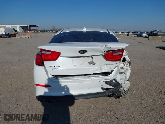 2015 Kia Optima EX with VIN 5XXGN4A7XFG492143, listed as a IAAI auction lot 41383518 with 135,353 mi miles. Bid and sale history available at carsss.com. Image 17.
