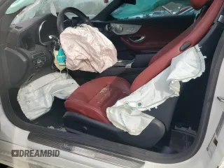 2022 Mercedes-Benz C 300 with VIN W1KWJ8DB3NG113978, listed as a Copart auction lot 48002755 with Not Provided miles and Salvage Title. Bid and sale history available at DreamBid. Image 7.