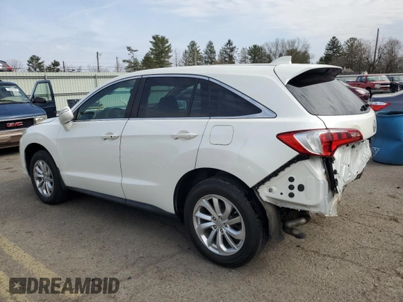 2017 Acura RDX with VIN 5J8TB3H38HL007166, listed as a Copart auction lot 51039055 with 109,250 mi miles and Salvage Title. Bid and sale history available at carsss.com. Image 2.