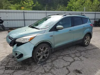 2013 Ford Escape SEL with VIN 1FMCU9H93DUA98752, listed as a Copart auction lot 57144625 with 130,247 mi miles and Salvage title. Bid and sale history available at DreamBid. Image 1.