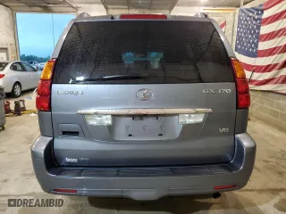 2007 Lexus GX 470 with VIN JTJBT20X870139695, listed as a Copart auction lot 67362474 with 222,269 mi miles and Salvage Title. Bid and sale history available at carsss.com. Image 6.
