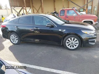 2016 Kia Optima EX with VIN 5XXGU4L37GG119415, listed as a IAAI auction lot 41242191 with 92,657 mi miles. Bid and sale history available at carsss.com. Image 13.