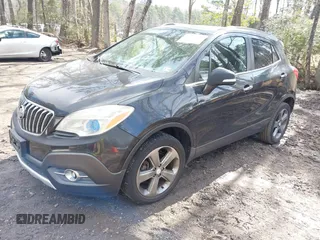 2014 Buick Encore Convenience with VIN KL4CJBSB1EB572110, listed as a IAAI auction lot 41659786 with 101,284 mi miles and . Bid and sale history available at DreamBid. Image 2.