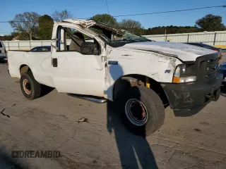 2002 Ford Super Duty F-250 XL with VIN 1FTNF21L52EC49070, listed as a Copart auction lot 75403484 with 163,606 mi miles and Salvage Title. Bid and sale history available at carsss.com. Image 4.