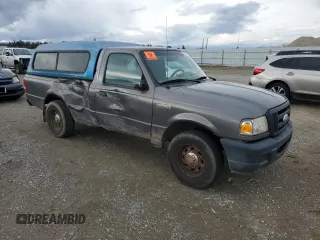 2006 Ford Ranger XL with VIN 1FTYR10UX6PA15025, listed as a Copart auction lot 45542885 with 123,385 mi miles and Clean Title. Bid and sale history available at DreamBid. Image 4.