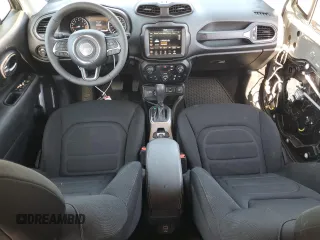 2022 Jeep Renegade Latitude with VIN ZACNJDB18NPN77583, listed as a Copart auction lot 56222315 with 21,551 mi miles and Salvage title. Bid and sale history available at DreamBid. Image 8.
