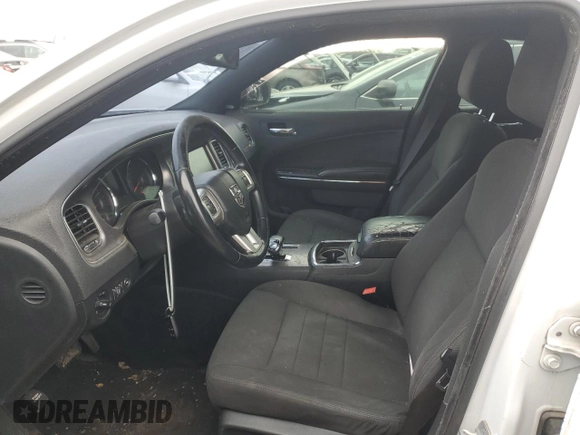 2012 Dodge Charger SXT with VIN 2C3CDXJG3CH182948, listed as a Copart auction lot 42402795 with 0 mi miles and Non Repairable. Bid and sale history available at carsss.com. Image 7.