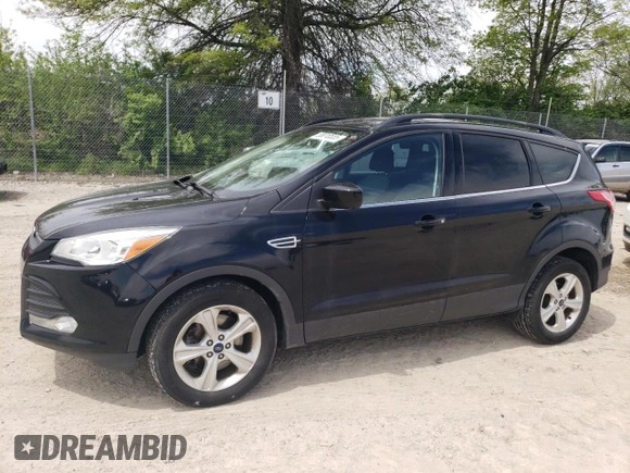 2016 Ford Escape SE with VIN 1FMCU9GX4GUC09491, listed as a Copart auction lot 55818555 with 133,900 mi miles and Clean Title. Bid and sale history available at DreamBid. Image 1.