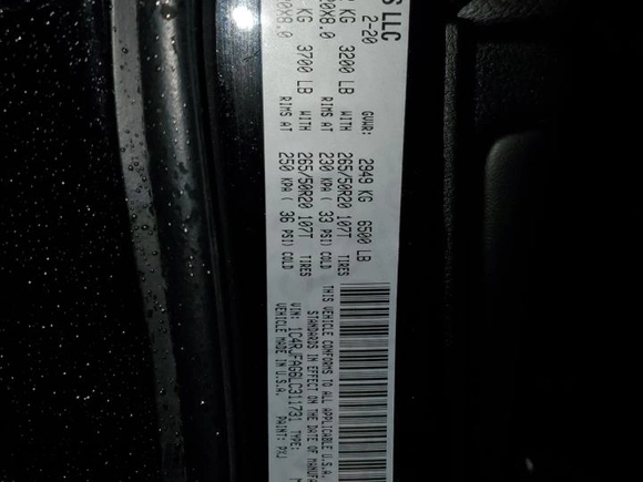 2020 Jeep Grand Cherokee Laredo with VIN 1C4RJFAG6LC311731, listed as a Copart auction lot 58380385 with 79,938 mi miles and Salvage title. Bid and sale history available at DreamBid. Image 13.