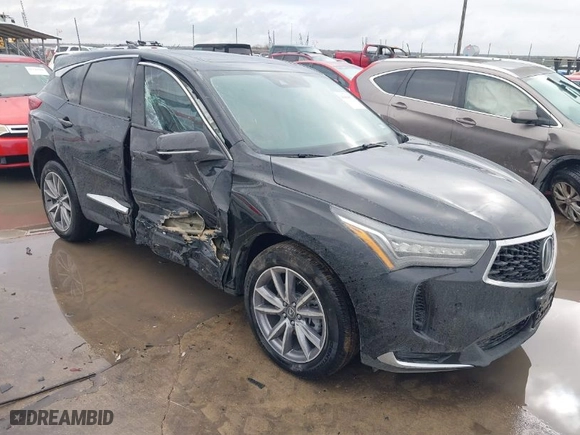 2023 Acura RDX w/Technology Package with VIN 5J8TC1H58PL004902, listed as a IAAI auction lot 41464867 with 11,970 mi miles. Bid and sale history available at carsss.com. Image 1.
