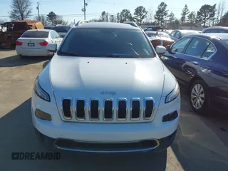 2017 Jeep Cherokee Limited with VIN 1C4PJLDB5HW534225, listed as a IAAI auction lot 41653438 with 126,611 mi miles. Bid and sale history available at carsss.com. Image 12.