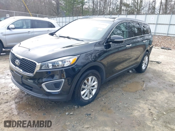 2017 Kia Sorento LX with VIN 5XYPG4A37HG282038, listed as a IAAI auction lot 41559146 with 74,848 mi miles. Bid and sale history available at carsss.com. Image 2.