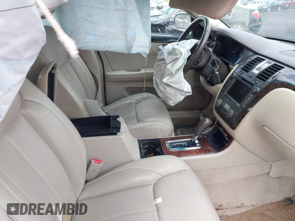 2008 Cadillac DTS 1SC with VIN 1G6KD57Y68U169694, listed as a IAAI auction lot 42196297 with 96,417 mi miles and . Bid and sale history available at carsss.com. Image 5.