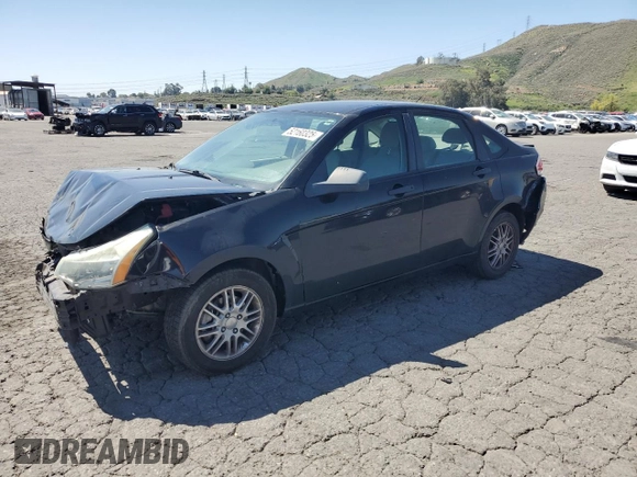2011 Ford Focus SE with VIN 1FAHP3FN0BW111446, listed as a Copart auction lot 52160325 with 161,892 mi miles and Salvage Title. Bid and sale history available at carsss.com. Image 1.