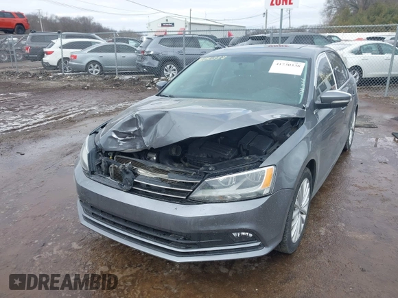 2015 Volkswagen Jetta Sedan 1.8T SE w/Connectivity with VIN 3VWD07AJ8FM260537, listed as a IAAI auction lot 41730338 with 155,724 mi miles. Bid and sale history available at carsss.com. Image 17.