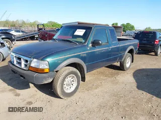 1998 Ford Ranger XL with VIN 1FTZR15X3WPA95419, listed as a IAAI auction lot 41928874 with 149,411 mi miles. Bid and sale history available at carsss.com. Image 2.