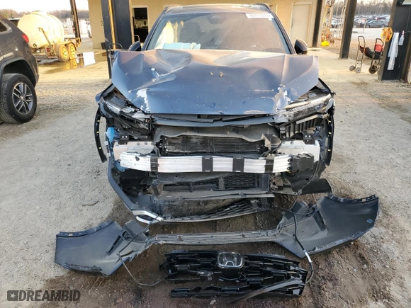 2024 Honda CR-V Hybrid Sport Touring with VIN 5J6RS6H93RL021101, listed as a Copart auction lot 48913245 with 32,276 mi miles and Salvage Title. Bid and sale history available at carsss.com. Image 5.