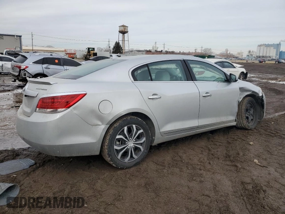 2011 Buick LaCrosse CX with VIN 1G4GA5ECXBF157560, listed as a Copart auction lot 46620205 with 0 mi miles and Salvage Title. Bid and sale history available at carsss.com. Image 3.