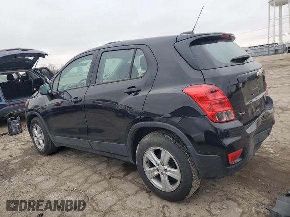 2021 Chevrolet Trax LS z VIN KL7CJKSB4MB316092, wystawiony jako Copart lot #43129025 z przebiegiem 35 594 mil mil oraz Czysty tytuł • Clean title. Historia ofert i sprzedaży dostępna na DreamBid. Obrazek 2.