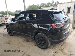 2021 Jeep Compass Sport with VIN 3C4NJDAB6MT584116, listed as a Copart auction lot 55107675 with 75,345 mi miles and Salvage title. Bid and sale history available at DreamBid. Image 2.