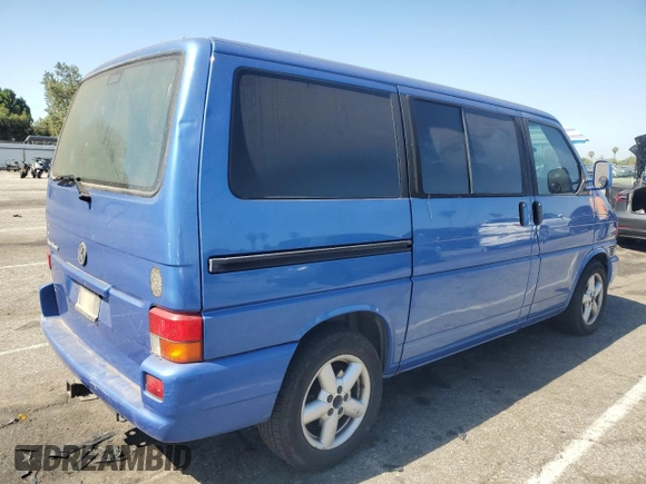 2003 Volkswagen EuroVan с VIN WV2KB470X3H028721, выставлен на аукционе Copart как лот 57531425 с пробегом 233 629 миль миль и Чистый • Clean title. История ставок и продаж доступна на DreamBid. Изображение 3.