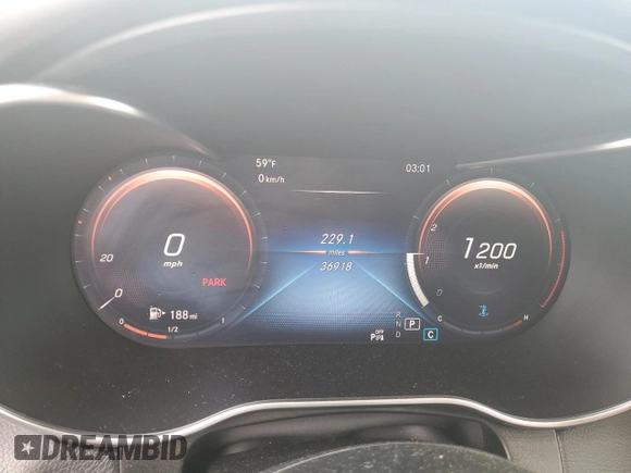 2021 Mercedes-Benz GLC 300 z VIN W1N0G8EB7MF890058, wystawiony jako Copart lot #56724635 z przebiegiem 36 918 mil mil oraz Czysty tytuł • Clean title. Historia ofert i sprzedaży dostępna na DreamBid. Obrazek 9.