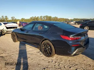 2024 BMW 8 Series 840i with VIN WBAGV2C03RCN18605, listed as a Copart auction lot 81984784 with 0 mi miles and Salvage Title. Bid and sale history available at carsss.com. Image 2.