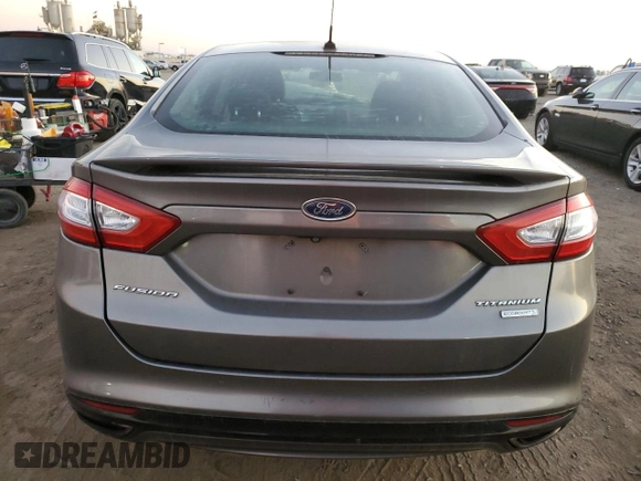 2014 Ford Fusion Titanium with VIN 3FA6P0K9XER367549, listed as a Copart auction lot 85566204 with 117,243 mi miles and Salvage Title. Bid and sale history available at DreamBid. Image 6.