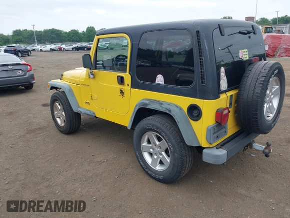 2000 Jeep Wrangler SE with VIN 1J4FA29P6YP770414, listed as a IAAI auction lot 42586842 with 289,774 mi miles and . Bid and sale history available at DreamBid. Image 3.