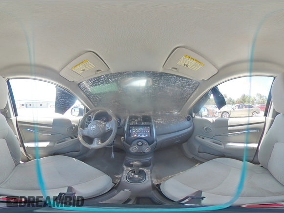 2012 Nissan Versa SV z VIN 3N1CN7AP9CL918066, wystawiony jako Copart lot #61739905 z przebiegiem 134 280 mil mil oraz Szkoda całkowita • Salvage title. Historia ofert i sprzedaży dostępna na DreamBid. Obrazek 14.