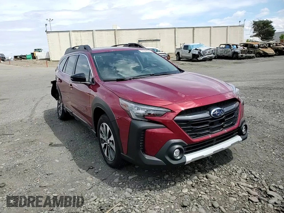 2024 Subaru Outback Limited with VIN 4S4BTANCXR3195556, listed as a Copart auction lot 57501645 with 11,236 mi miles and Salvage title. Bid and sale history available at DreamBid. Image 14.